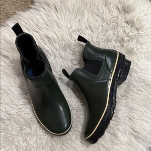 Baffin Womens Marsh Series Pond Mid Rain Boots‎ Round Toe MRSHW004-BK1
Green